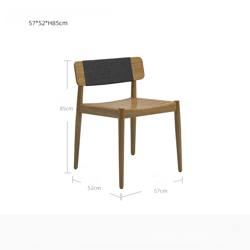 Outdoor tables and chairs courtyard villa furniture open-air yard garden solid wood designer terrace waterproof combination chair