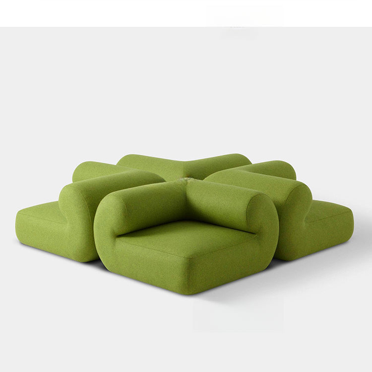 Fabric sofa living room multi-person cream style simple clothing store casual soft decoration home