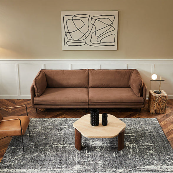 Combination sofa living room small apartment three or four people sofa minimalist furniture