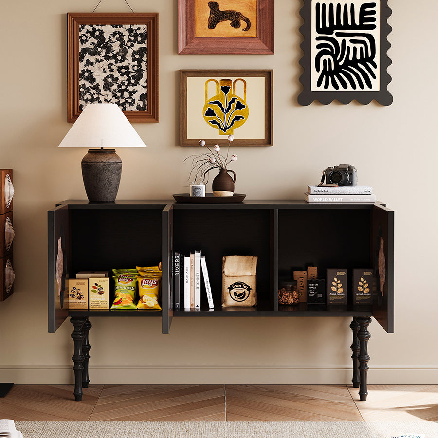 Entrance cabinet, living room cabinet, new decorative cabinet, retro storage cabinet custom