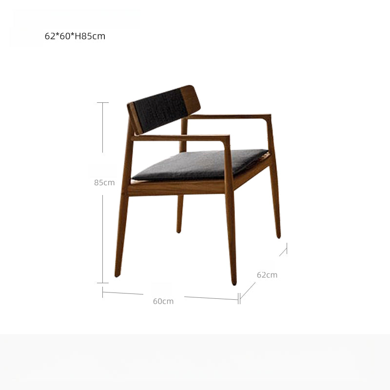 Outdoor tables and chairs courtyard villa furniture open-air yard garden solid wood designer terrace waterproof combination chair