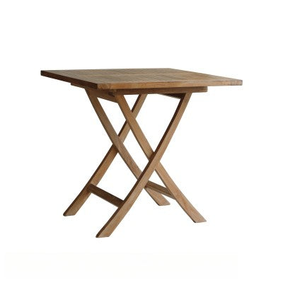 Retro balcony solid wood folding chair classic courtyard leisure chair outdoor resort hotel foldable dining chair custom