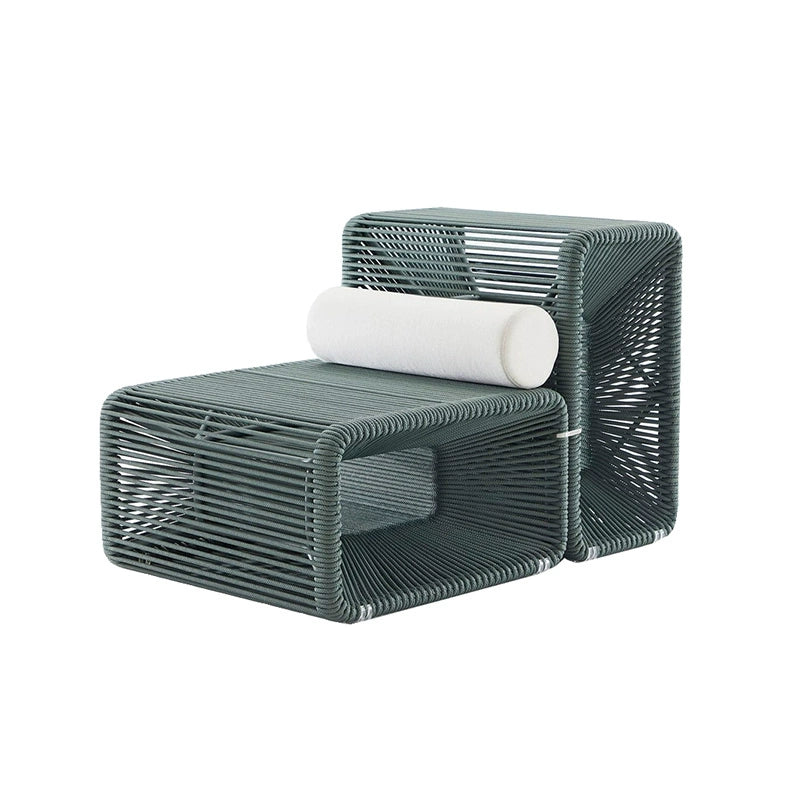 Outdoor sofa hotel, swimming pool, resort courtyard, villa, garden, homestay, rattan sofa chair, furniture custom