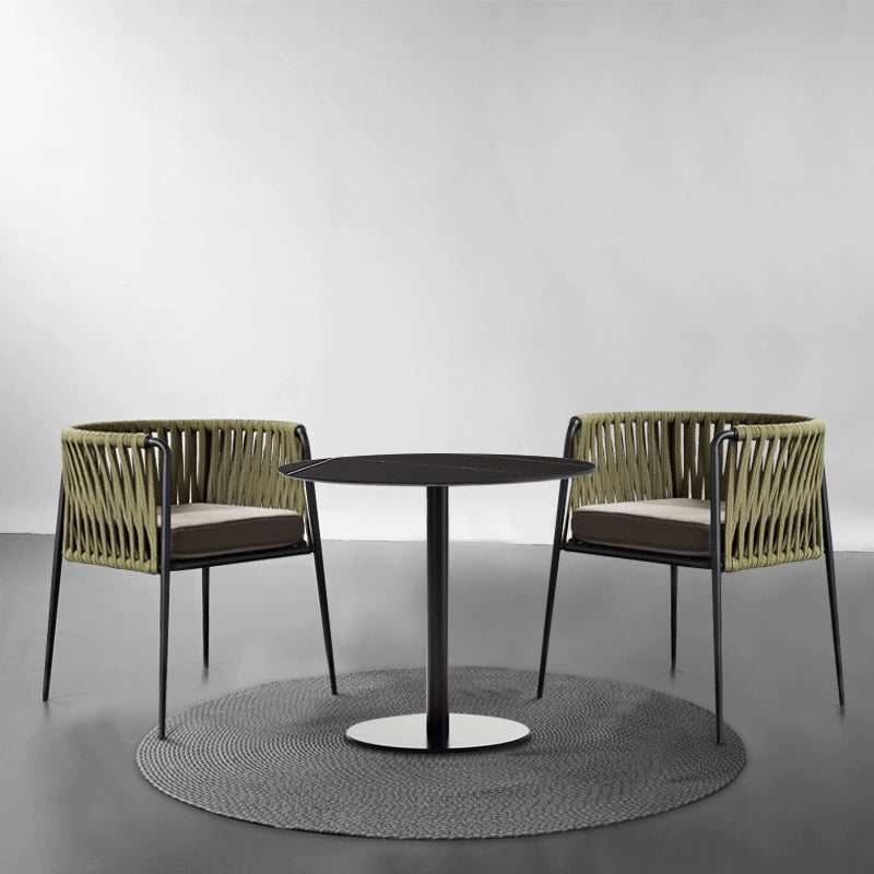 Outdoor tables and chairs creative designer bar balcony small tables and chairs three-piece coffee table modern simple rattan chairs tables and chairs