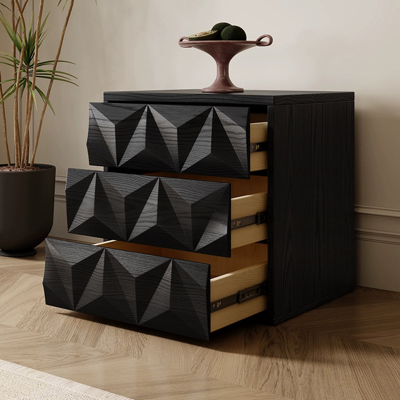 Medieval diamond-shaped card door cabinet, living room TV cabinet, household bedroom, bedside cabinet, solid wood chest cabinet, dining side chest cabinet