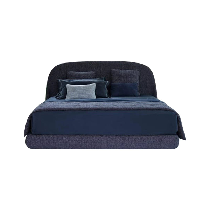 Fabric bed high-end villa double master bed custom