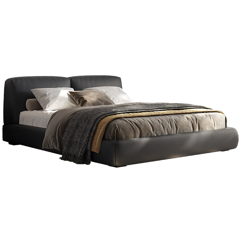 Modern minimalist master bedroom double soft bed