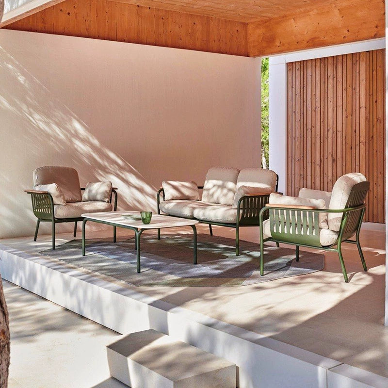 Outdoor sofa garden villa courtyard open-air waterproof outdoor furniture sofa chair custom