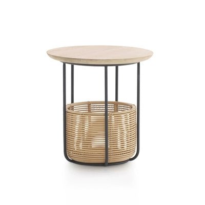 Balcony small sofa outdoor log color rattan chair round leisure single creative bedroom rattan sofa