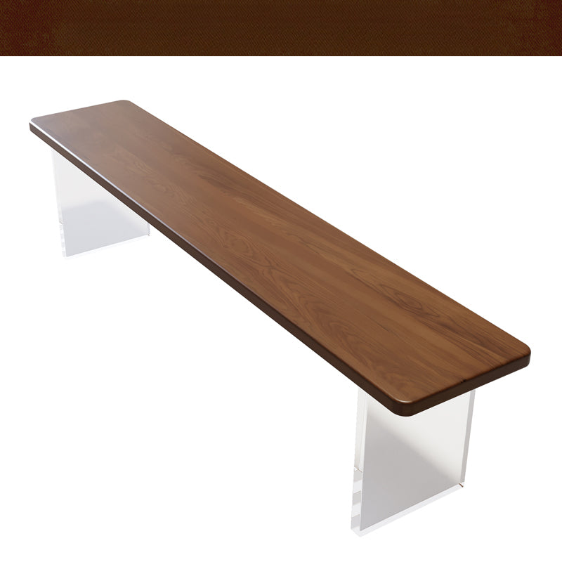 Suspended tea table living room household solid wood coffee table personalized creative dining table customization