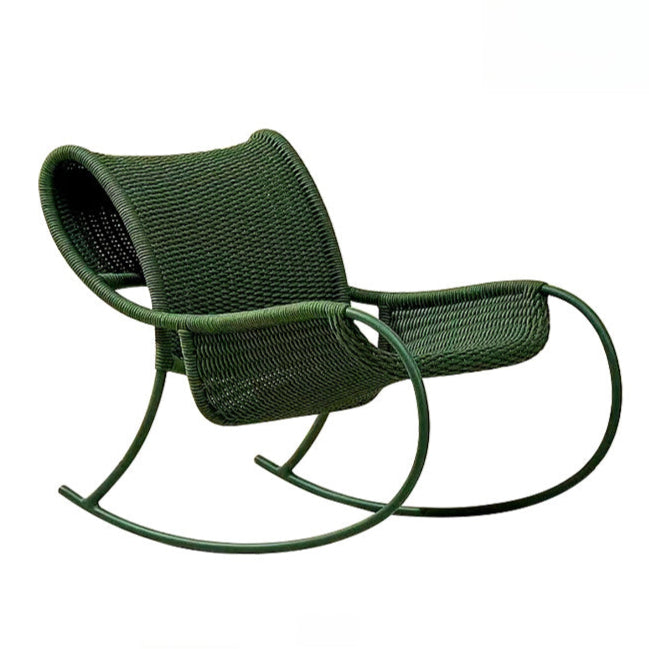 Outdoor rattan chair villa hotel courtyard balcony rattan rocking chair garden waterproof sunscreen leisure table, chair sofa