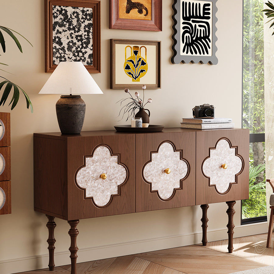 Entrance cabinet, living room cabinet, new decorative cabinet, retro storage cabinet custom