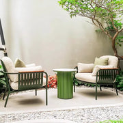 Outdoor sofa garden villa courtyard open-air waterproof outdoor furniture sofa chair custom