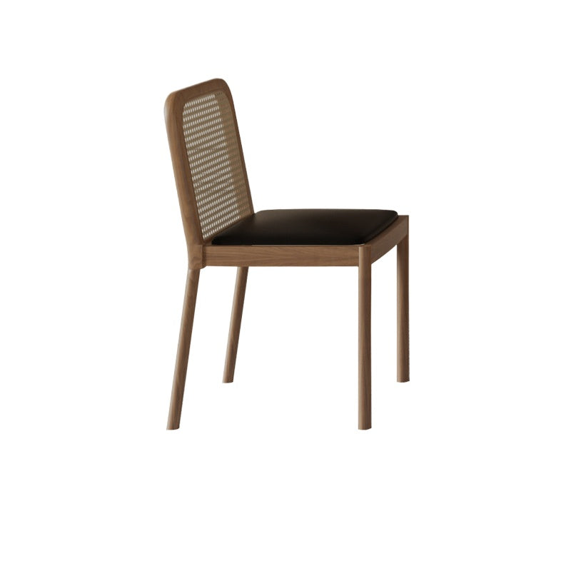 Minimalist solid wood rock slab dining table and chairs home restaurant retro dining table custom