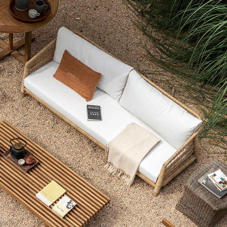 Outdoor courtyard bed and breakfast leisure sofa coffee table combination outdoor furniture