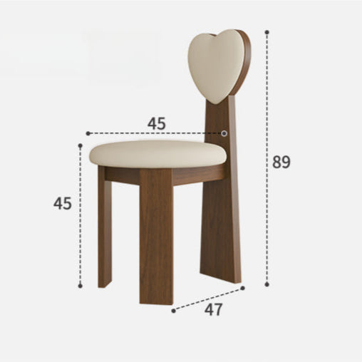 Retro solid wood dining chair restaurant hotel home back chair cotton and linen fabric dining table chair stool