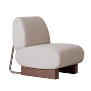 Solid wood simple retro medieval small apartment leisure chair designer balcony single sofa chair living room chair