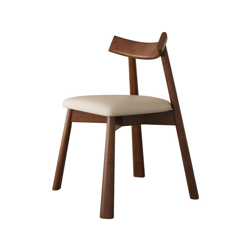 Solid wood dining chair Home retro backrest chair Restaurant Hotel high-end table, chair and stool