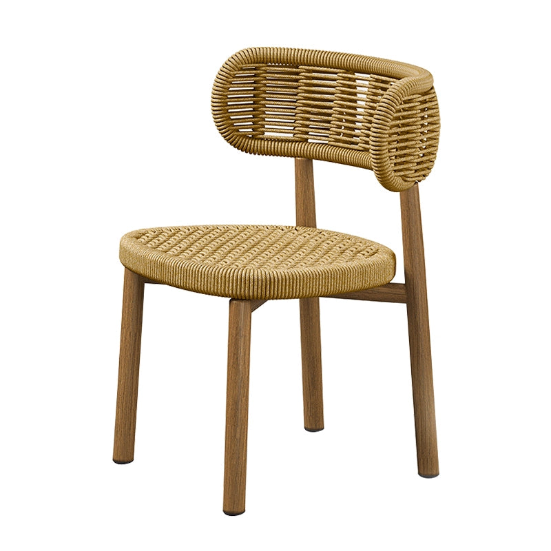 Outdoor tables and chairs gazebo rattan furniture waterproof model room designer hotel villa balcony leisure round table and chairs