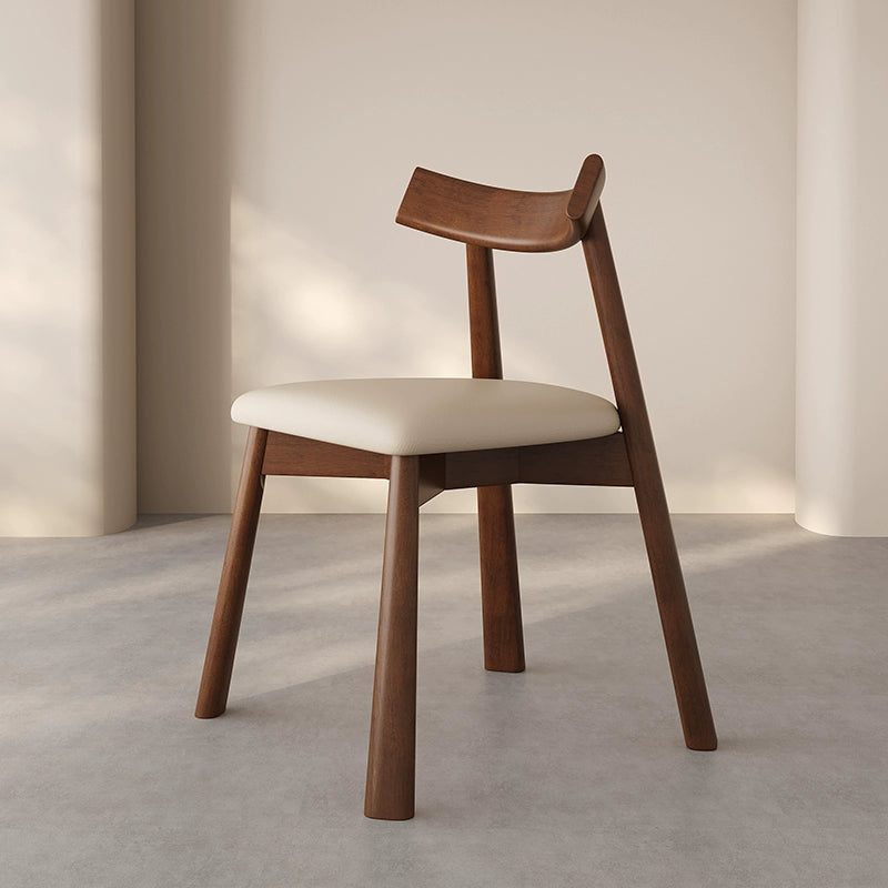 Solid wood dining chair Home retro backrest chair Restaurant Hotel high-end table, chair and stool