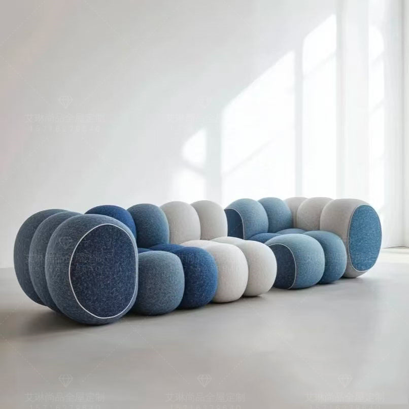 New minimalist dopamine sofa designer creative fabric sofa living room reception room sofa