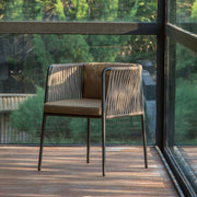 Outdoor tables and chairs creative designer bar balcony small tables and chairs three-piece coffee table modern simple rattan chairs tables and chairs