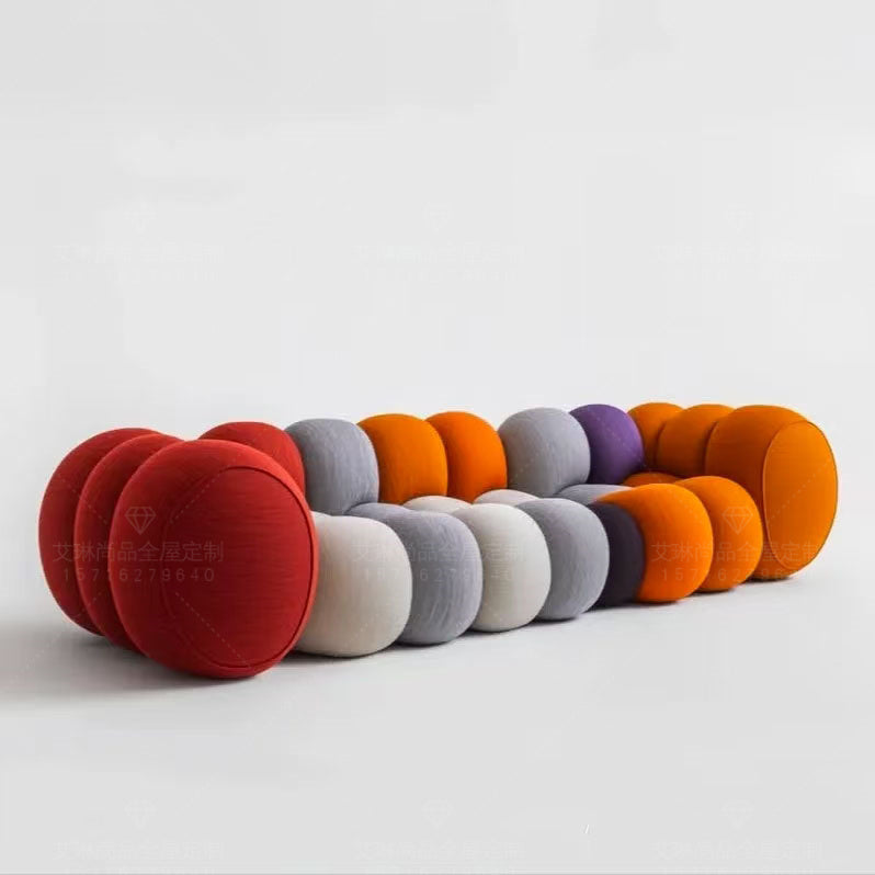 New minimalist dopamine sofa designer creative fabric sofa living room reception room sofa