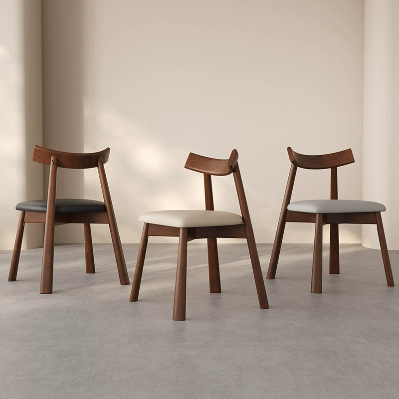 Solid wood dining chair Home retro backrest chair Restaurant Hotel high-end table, chair and stool