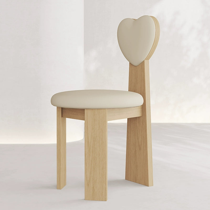 Retro solid wood dining chair restaurant hotel home back chair cotton and linen fabric dining table chair stool