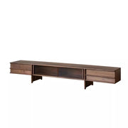 Solid wood TV cabinet Modern simple living room floor cabinet Antique light luxury wall floor cabinet