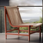 Outdoor courtyard sofa open-air balcony leisure rattan chair coffee table outdoor garden rain and sun protection rope furniture customization