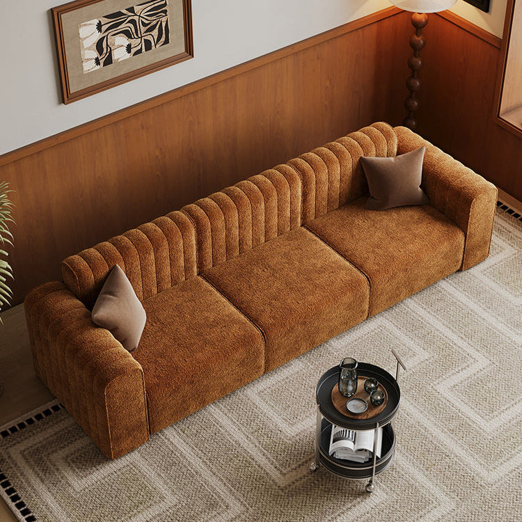 Medieval designer module splicing fabric sofa retro living room beauty salon reception sofa