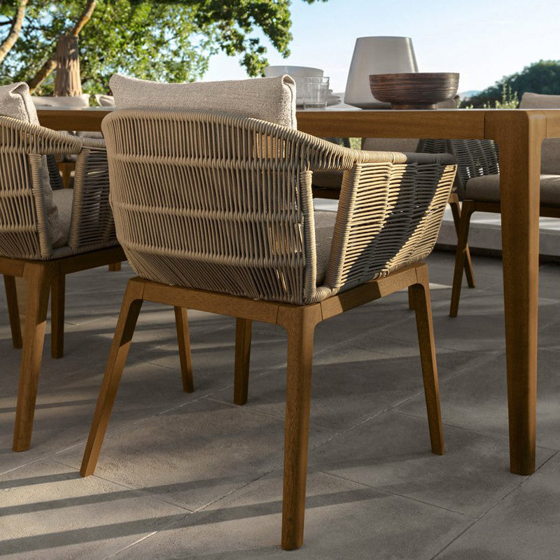 Outdoor tables and chairs courtyard  rattan chair combination