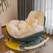 Lazy sofa single rocking chair balcony living room bedroom casual reclining and sleeping luxury eggshell penguin chair