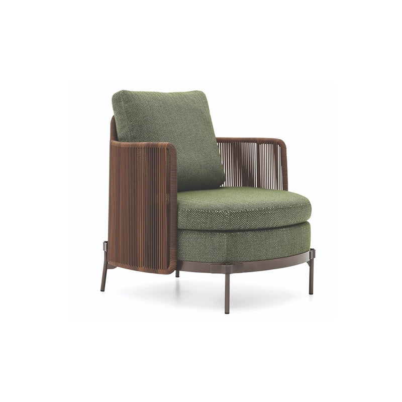 Outdoor sofa living room lazy combination rattan chair open-air outdoor courtyard balcony small table and chairs casual coffee table