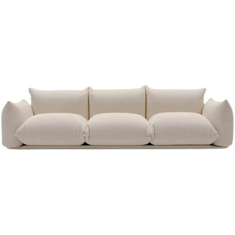 Minimalist designer sofa creative floor-to-ceiling bread sofa three-person sofa
